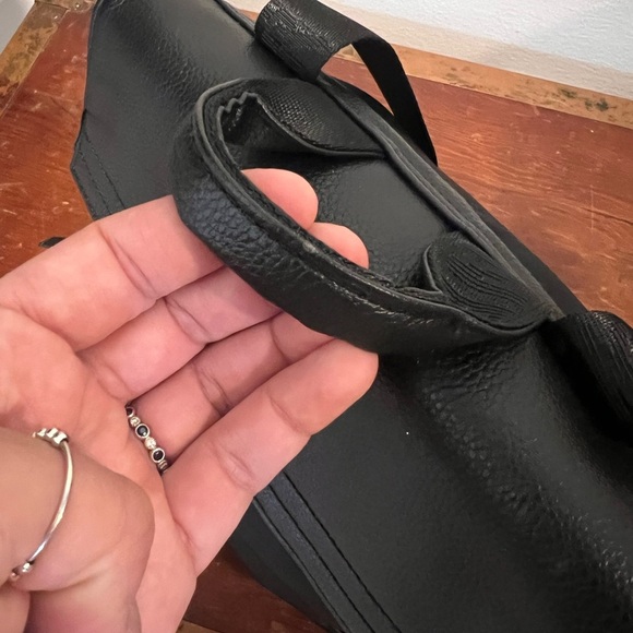 Small black backpack for woman (TP for size comparison) - Picture 7 of 7